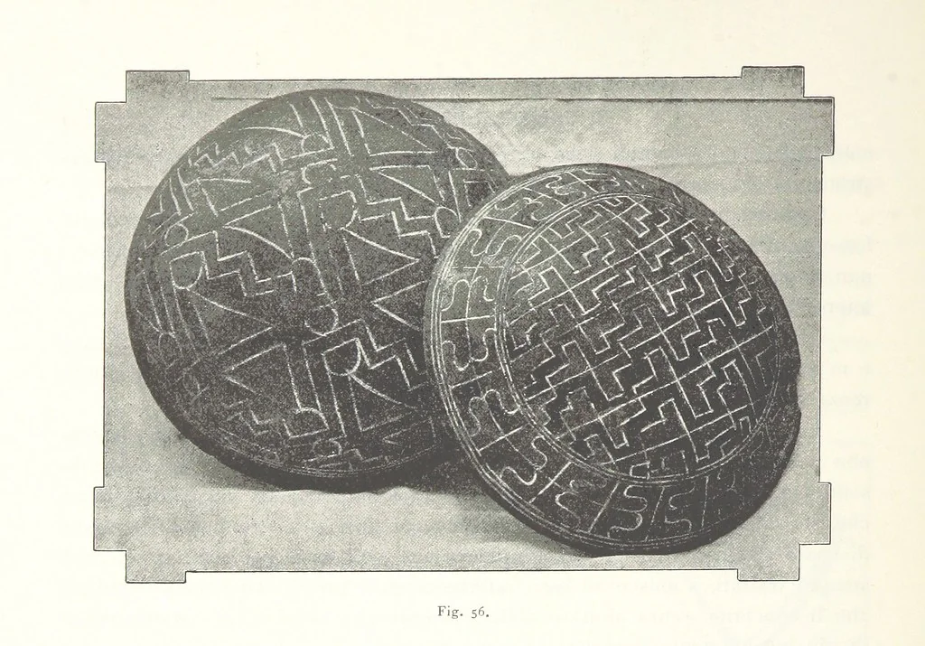 An illustration from Viaggi d'un artista nell'America Meridionale. I Caduvei, Mbayá o Guaycurú. Con prefazione ed uno studio storico ed etnografico del Dott. G. A. Colini. 112 figure, etc, 1895, leaf 152