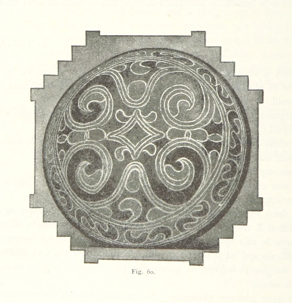 An illustration from Viaggi d'un artista nell'America Meridionale. I Caduvei, Mbayá o Guaycurú. Con prefazione ed uno studio storico ed etnografico del Dott. G. A. Colini. 112 figure, etc, 1895, leaf 156