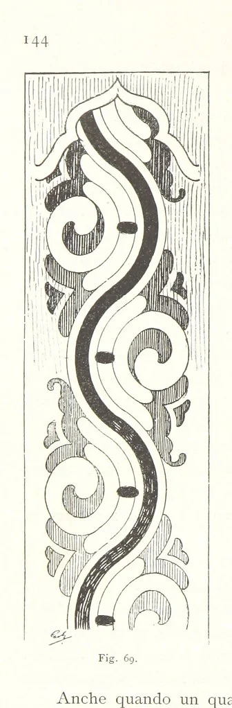 An illustration from Viaggi d'un artista nell'America Meridionale. I Caduvei, Mbayá o Guaycurú. Con prefazione ed uno studio storico ed etnografico del Dott. G. A. Colini. 112 figure, etc, 1895, leaf 174