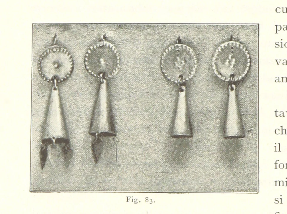 An illustration from Viaggi d'un artista nell'America Meridionale. I Caduvei, Mbayá o Guaycurú. Con prefazione ed uno studio storico ed etnografico del Dott. G. A. Colini. 112 figure, etc, 1895, leaf 204