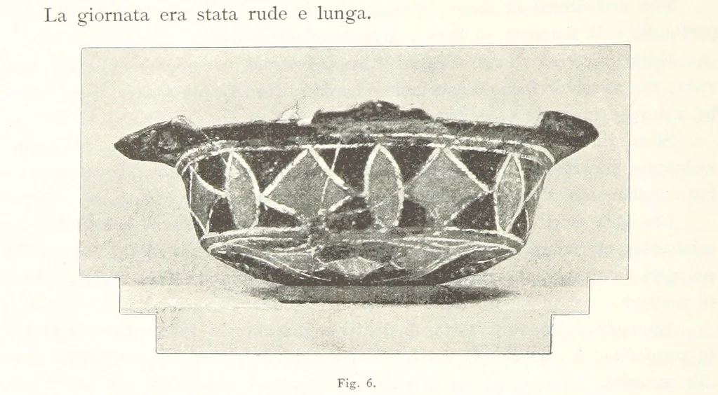 An illustration from Viaggi d'un artista nell'America Meridionale. I Caduvei, Mbayá o Guaycurú. Con prefazione ed uno studio storico ed etnografico del Dott. G. A. Colini. 112 figure, etc, 1895, leaf 54