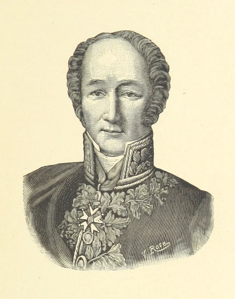 An illustration from Histoire de l'administration civile dans la province d'Auvergne et le département du Puy-de-Dôme ... suivie d'une revue biographique illustrée des membres de l'état politique moderne, etc, 1895, leaf 453