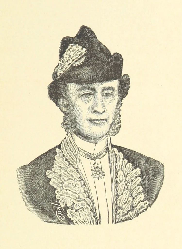 An illustration from Histoire de l'administration civile dans la province d'Auvergne et le département du Puy-de-Dôme ... suivie d'une revue biographique illustrée des membres de l'état politique moderne, etc, 1895, leaf 625