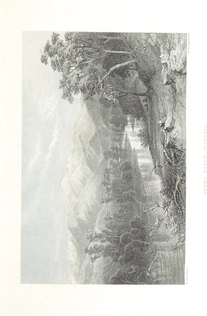 An illustration from Australia ... Illustrated with drawings by Skinner Prout, N. Chevalier, etc. [With maps, 1873, leaf 127