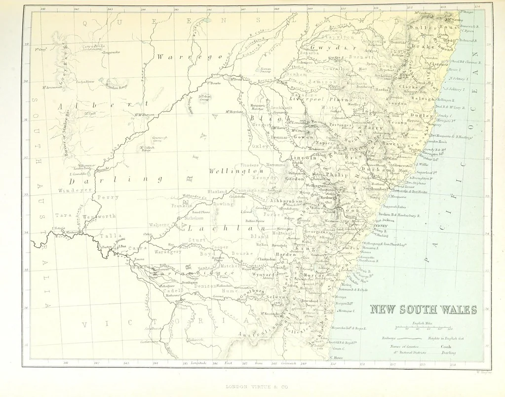 An illustration from Australia ... Illustrated with drawings by Skinner Prout, N. Chevalier, etc. [With maps, 1873, leaf 209