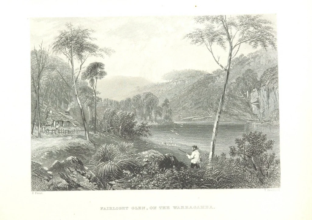An illustration from Australia ... Illustrated with drawings by Skinner Prout, N. Chevalier, etc. [With maps, 1873, leaf 256