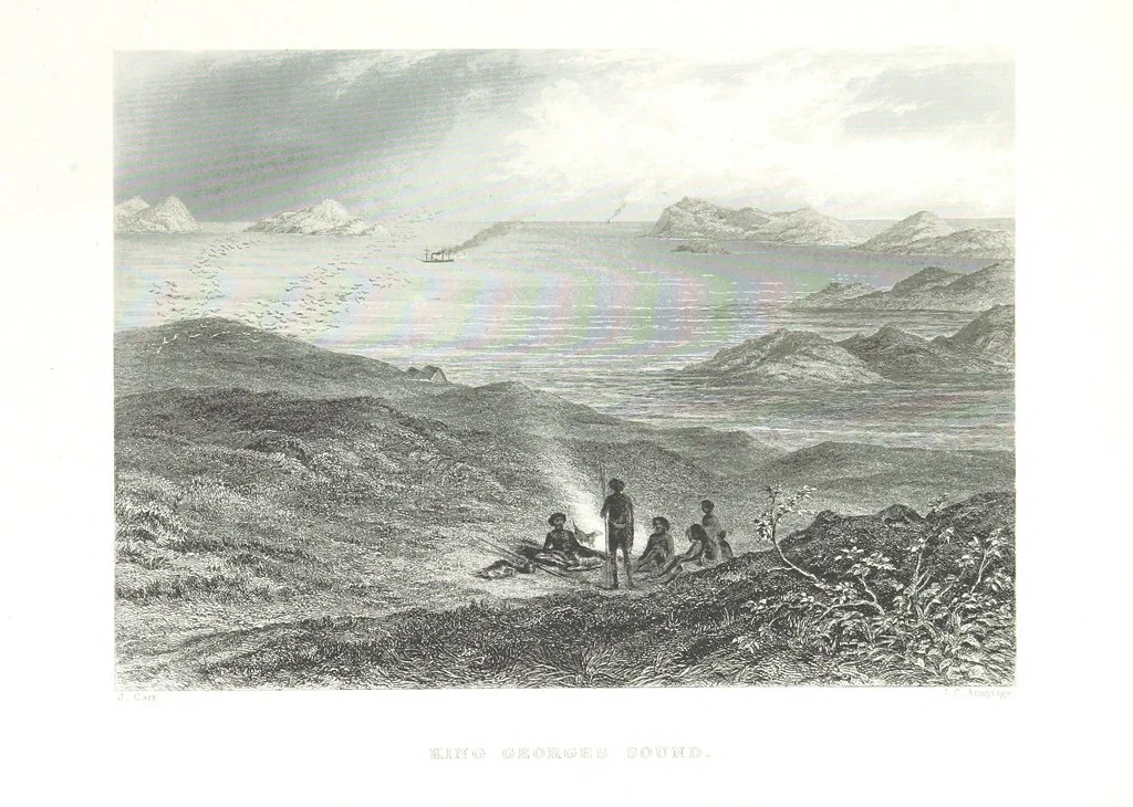 An illustration from Australia ... Illustrated with drawings by Skinner Prout, N. Chevalier, etc. [With maps, 1873, leaf 31