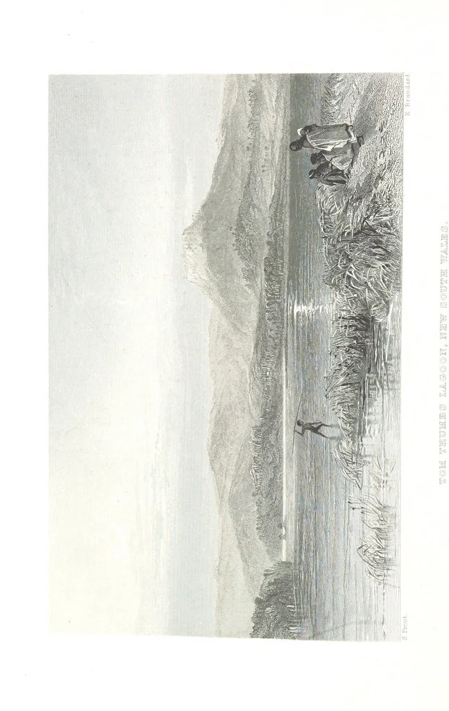 An illustration from Australia ... Illustrated with drawings by Skinner Prout, N. Chevalier, etc. [With maps, 1873, leaf 328