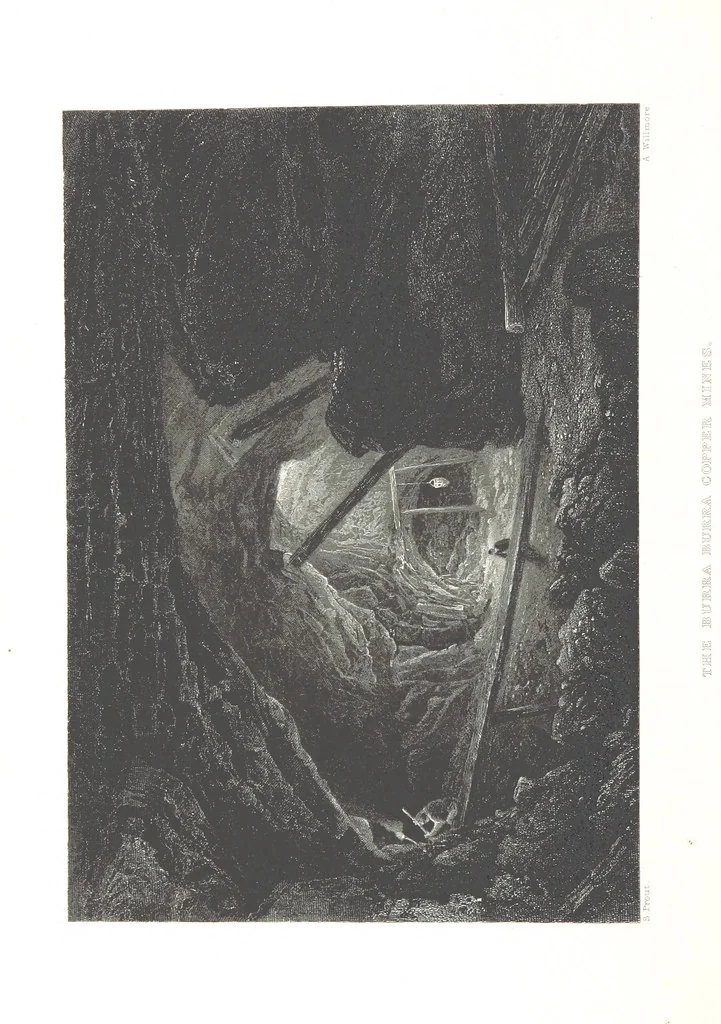 An illustration from Australia ... Illustrated with drawings by Skinner Prout, N. Chevalier, etc. [With maps, 1873, leaf 426