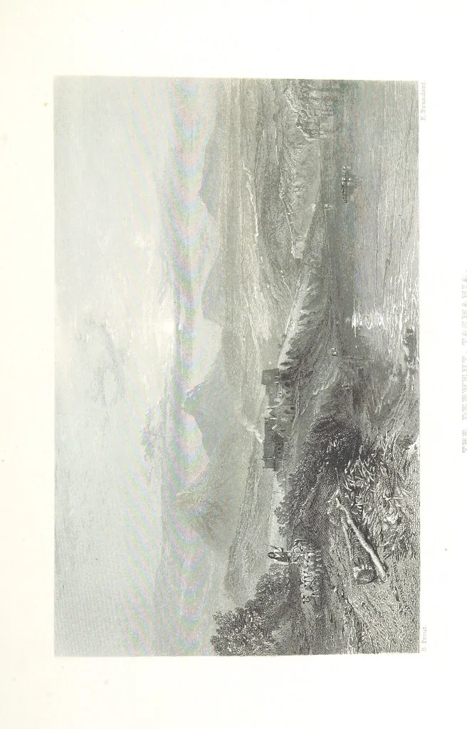 An illustration from Australia ... Illustrated with drawings by Skinner Prout, N. Chevalier, etc. [With maps, 1873, leaf 461