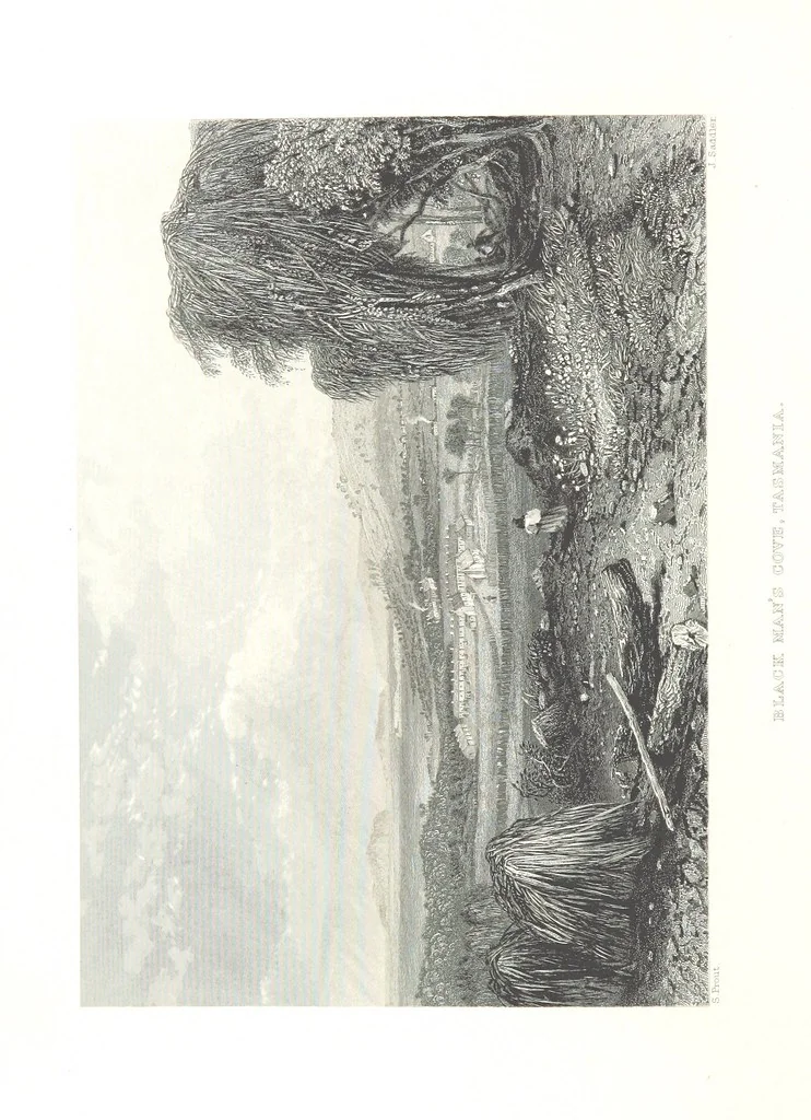 An illustration from Australia ... Illustrated with drawings by Skinner Prout, N. Chevalier, etc. [With maps, 1873, leaf 464
