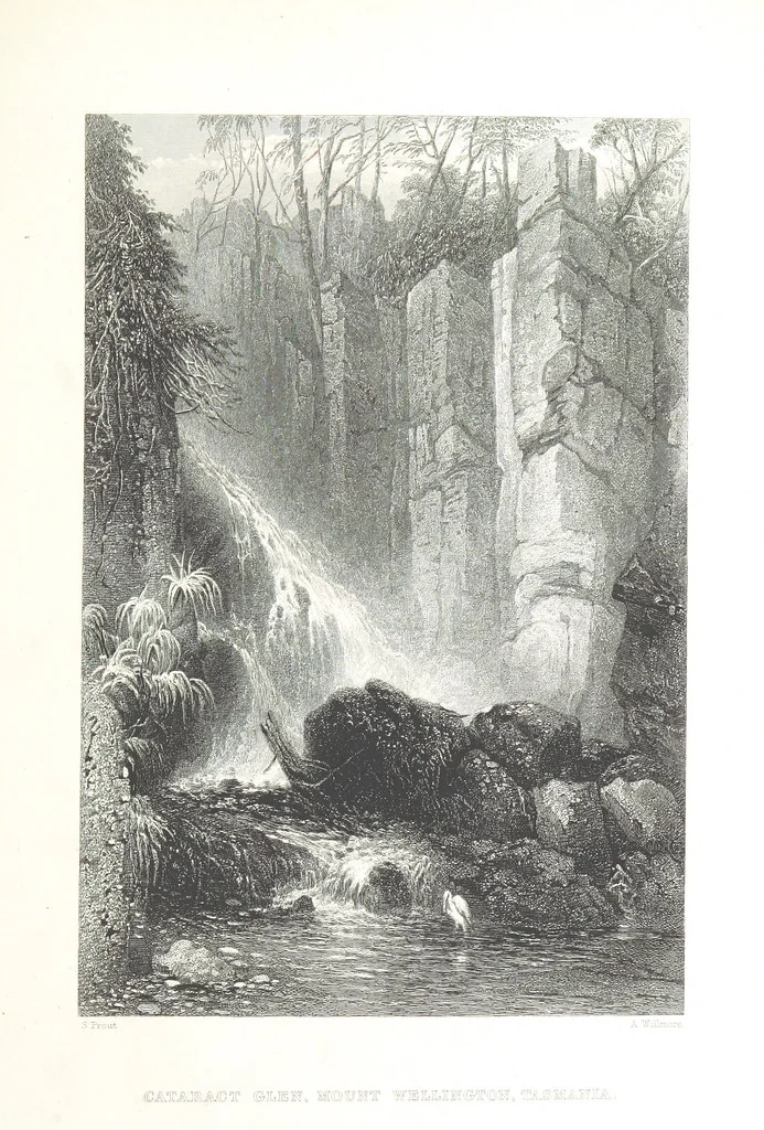 An illustration from Australia ... Illustrated with drawings by Skinner Prout, N. Chevalier, etc. [With maps, 1873, leaf 479