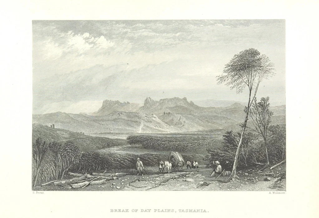 An illustration from Australia ... Illustrated with drawings by Skinner Prout, N. Chevalier, etc. [With maps, 1873, leaf 488