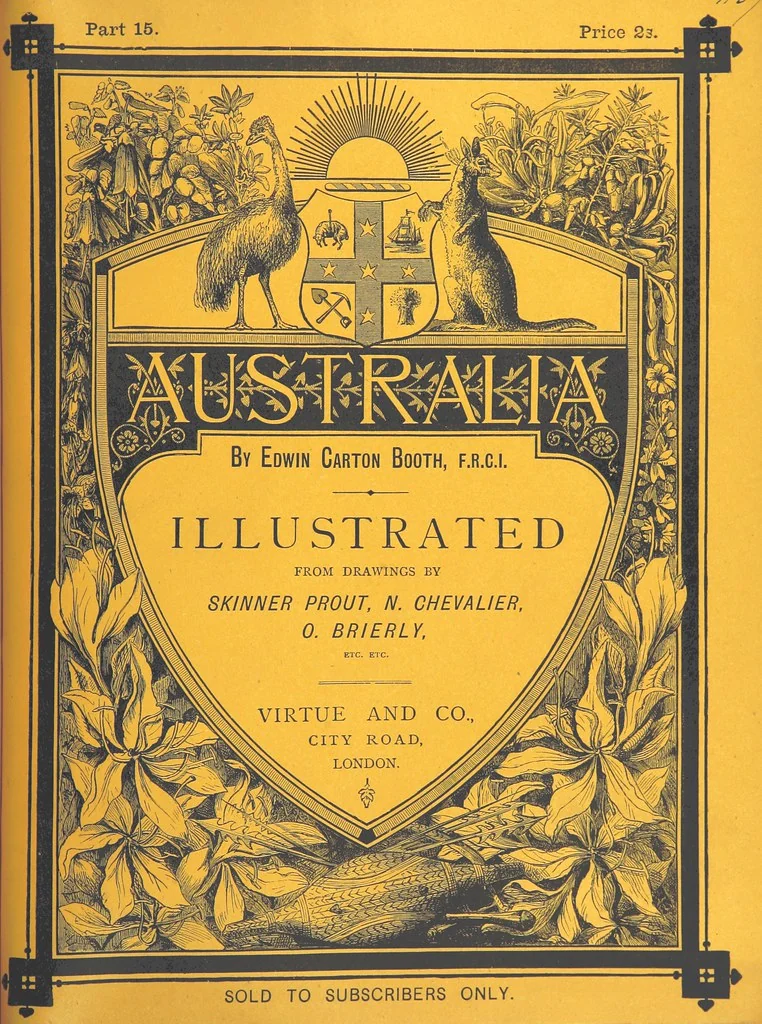 An illustration from Australia ... Illustrated with drawings by Skinner Prout, N. Chevalier, etc. [With maps, 1873, leaf 497