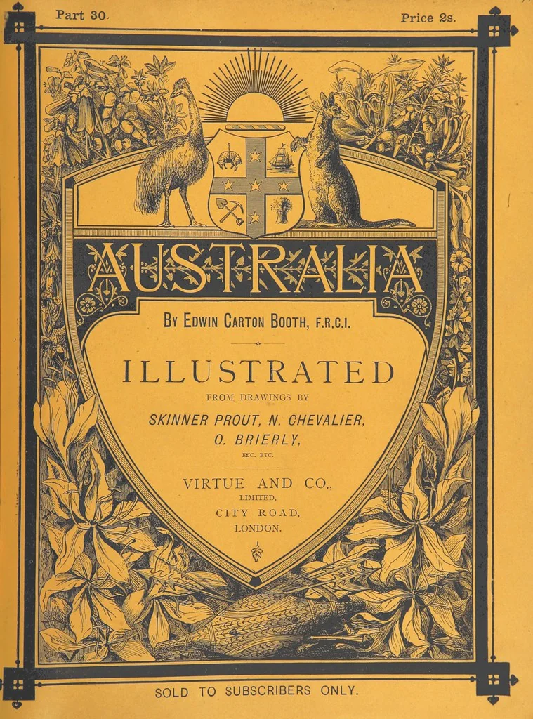 An illustration from Australia ... Illustrated with drawings by Skinner Prout, N. Chevalier, etc. [With maps, 1873, leaf 505