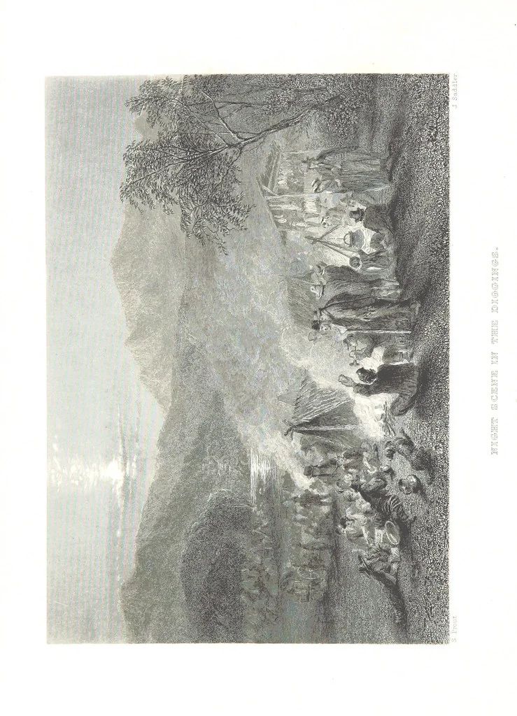 An illustration from Australia ... Illustrated with drawings by Skinner Prout, N. Chevalier, etc. [With maps, 1873, leaf 56