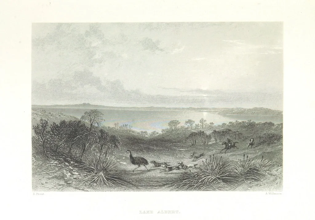 An illustration from Australia ... Illustrated with drawings by Skinner Prout, N. Chevalier, etc. [With maps, 1873, leaf 75