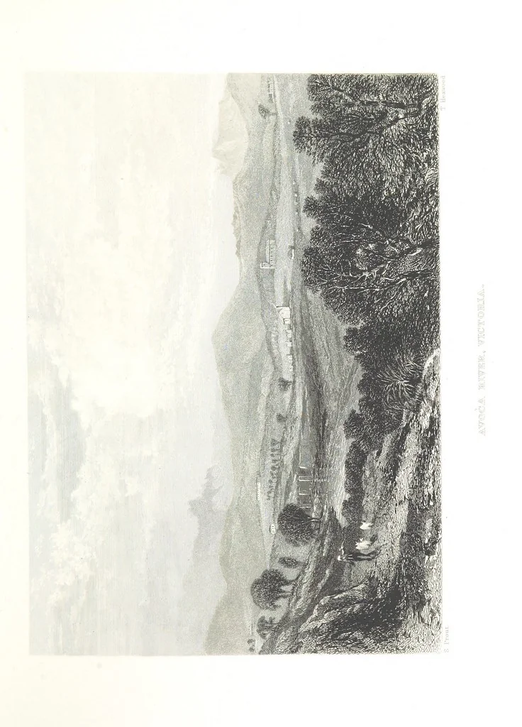 An illustration from Australia ... Illustrated with drawings by Skinner Prout, N. Chevalier, etc. [With maps, 1873, leaf 83