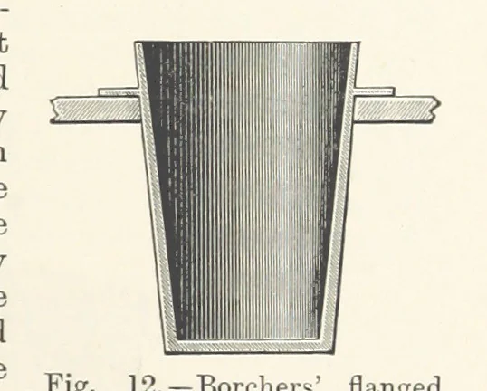 An illustration from Electric Smelting and Refining ... Being the second edition of “Elektro-Metallurgie” ... Translated, with additions, by Walter G. M'Millan, etc, 1897, leaf 51