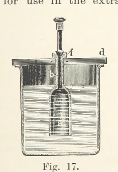 An illustration from Electric Smelting and Refining ... Being the second edition of “Elektro-Metallurgie” ... Translated, with additions, by Walter G. M'Millan, etc, 1897, leaf 61