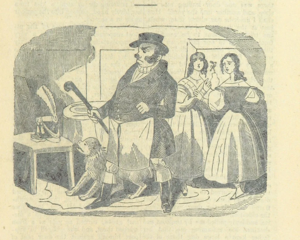 An illustration from The post-humorous notes of the Pickwickian Club. Edited by “Bos”. Illustrated with ... engravings, 1837, leaf 367