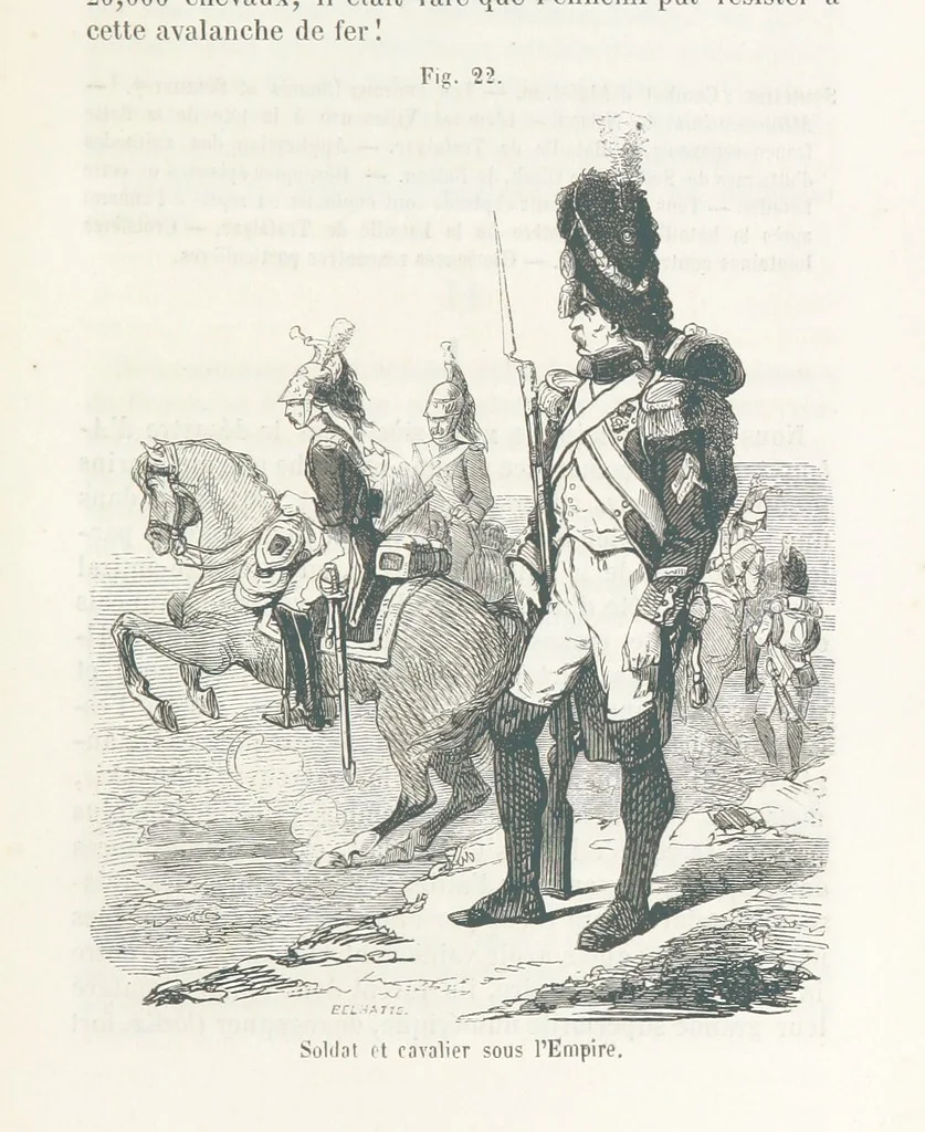 An illustration from Bataille de terre et de mer jusques et y compris la bataille de l'Alma, etc, 1855, leaf 141