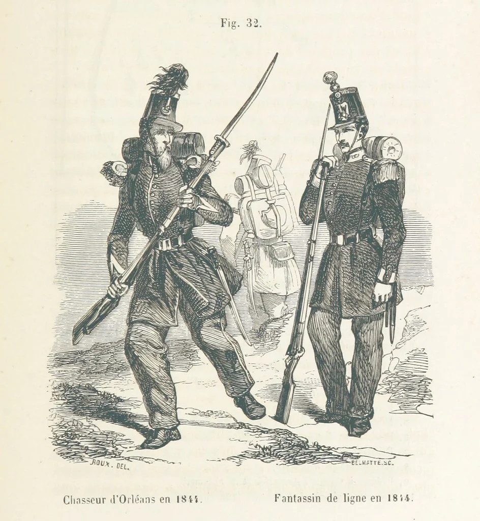 An illustration from Bataille de terre et de mer jusques et y compris la bataille de l'Alma, etc, 1855, leaf 205