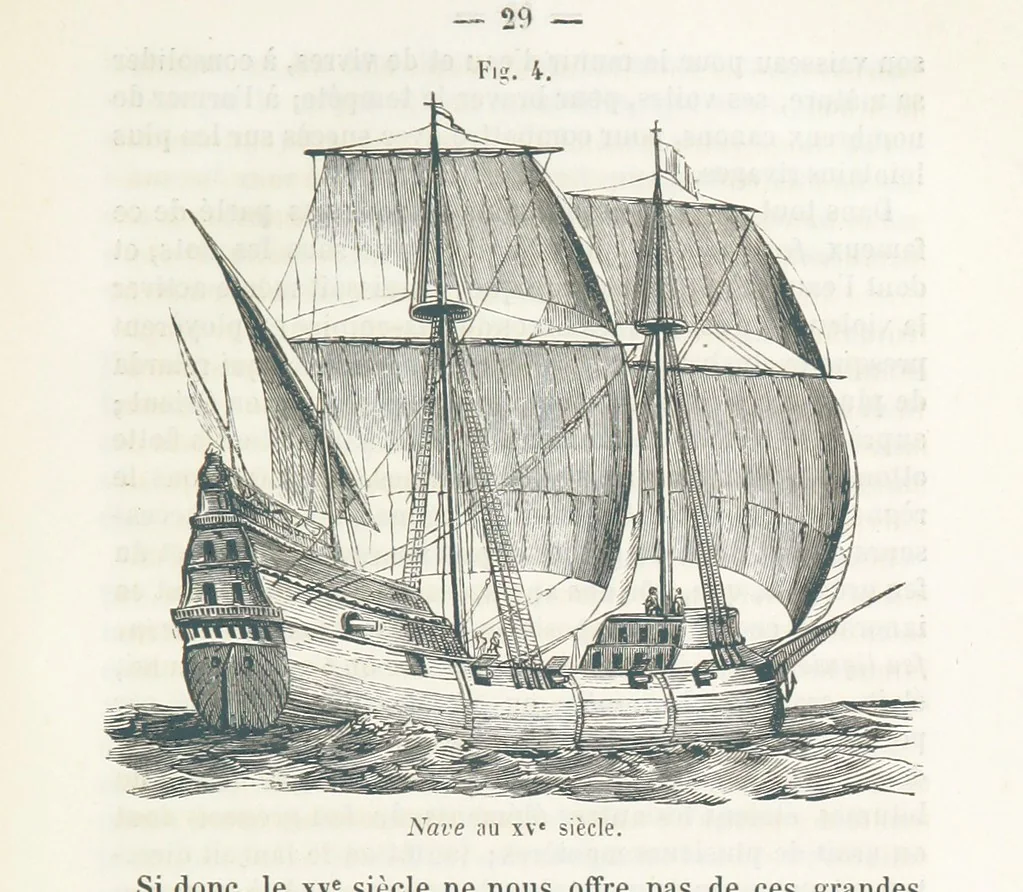 An illustration from Bataille de terre et de mer jusques et y compris la bataille de l'Alma, etc, 1855, leaf 45