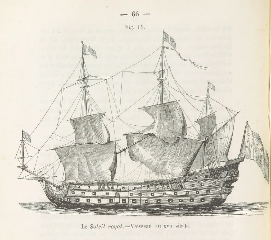 An illustration from Bataille de terre et de mer jusques et y compris la bataille de l'Alma, etc, 1855, leaf 82