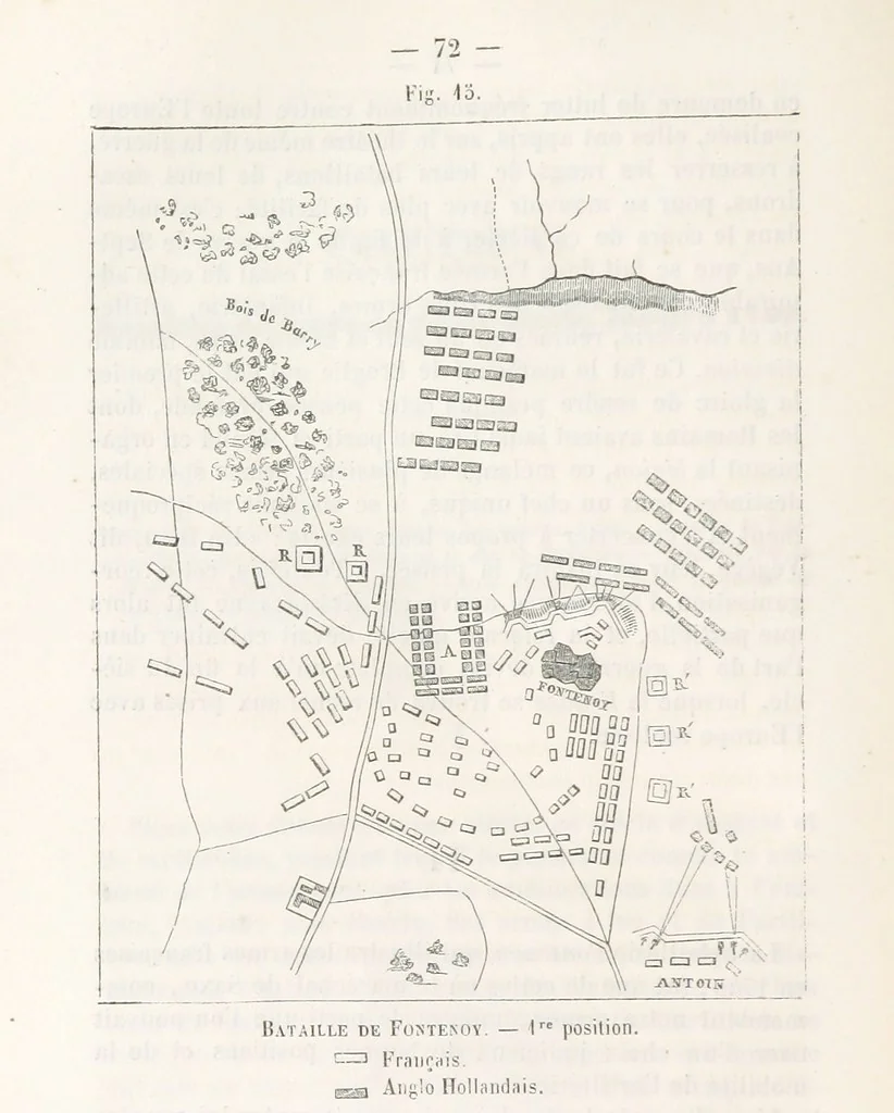 An illustration from Bataille de terre et de mer jusques et y compris la bataille de l'Alma, etc, 1855, leaf 88