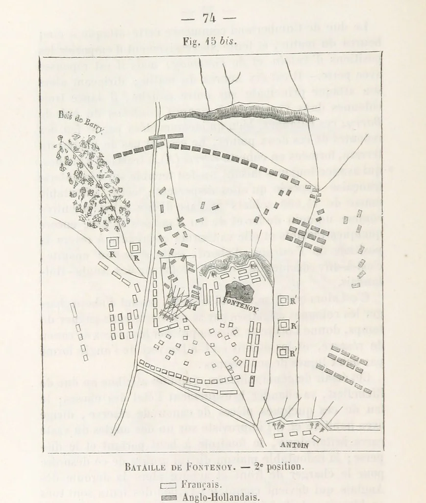 An illustration from Bataille de terre et de mer jusques et y compris la bataille de l'Alma, etc, 1855, leaf 90