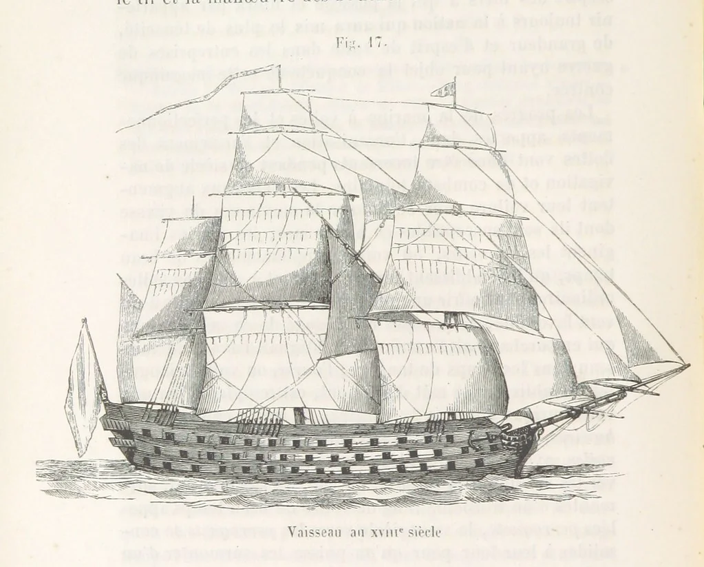 An illustration from Bataille de terre et de mer jusques et y compris la bataille de l'Alma, etc, 1855, leaf 96