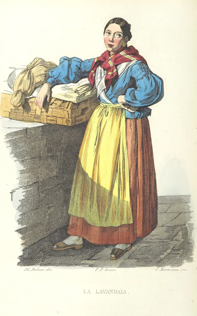 An illustration from Usi e costumi di Napoli e contorni descritti e dipinti. Opera diretta da F. de Bourcard, 1853, leaf 108