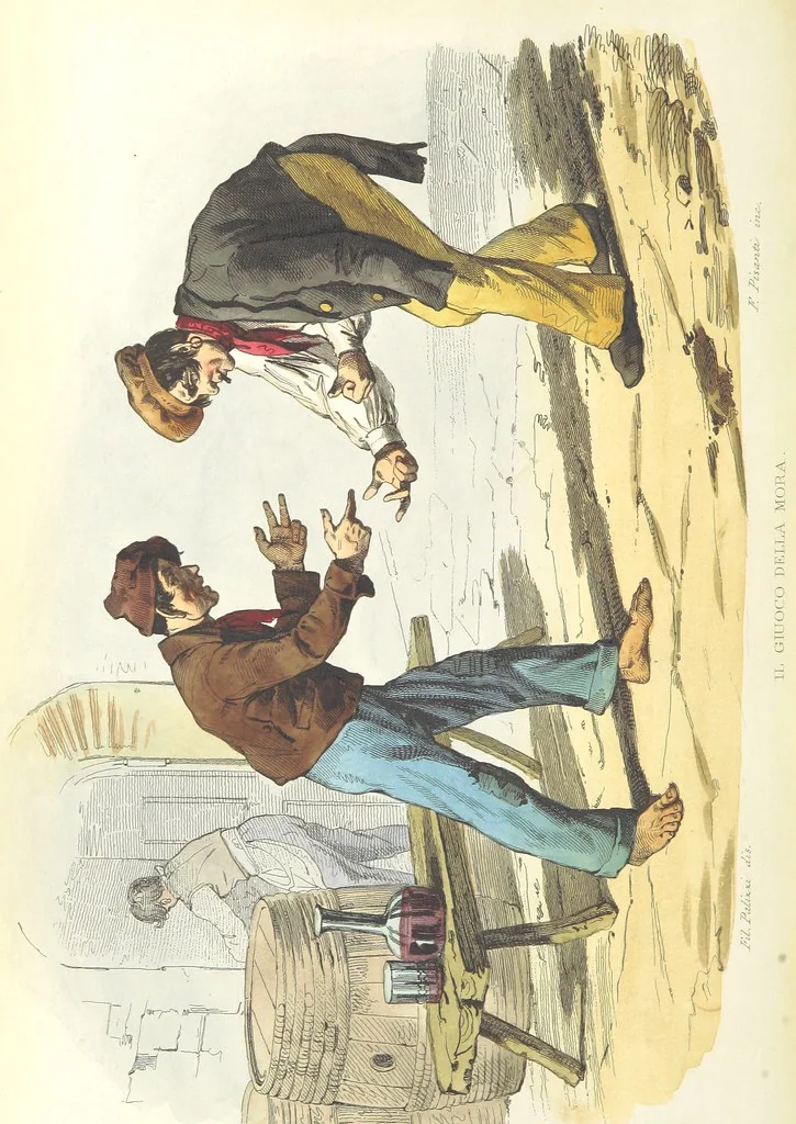 An illustration from Usi e costumi di Napoli e contorni descritti e dipinti. Opera diretta da F. de Bourcard, 1853, leaf 120