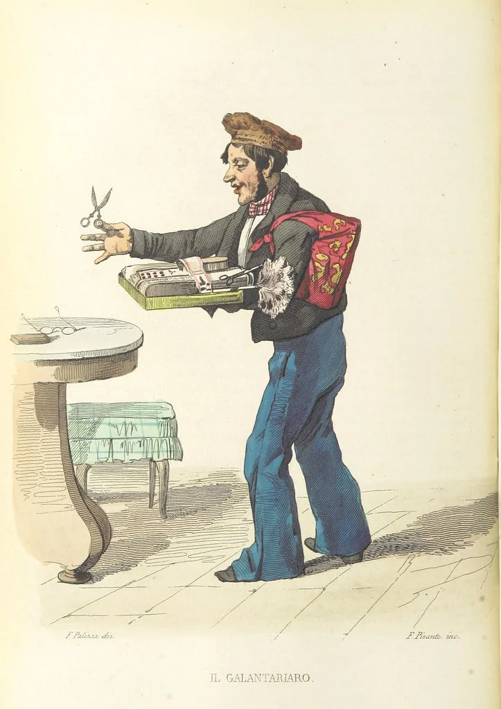 An illustration from Usi e costumi di Napoli e contorni descritti e dipinti. Opera diretta da F. de Bourcard, 1853, leaf 260