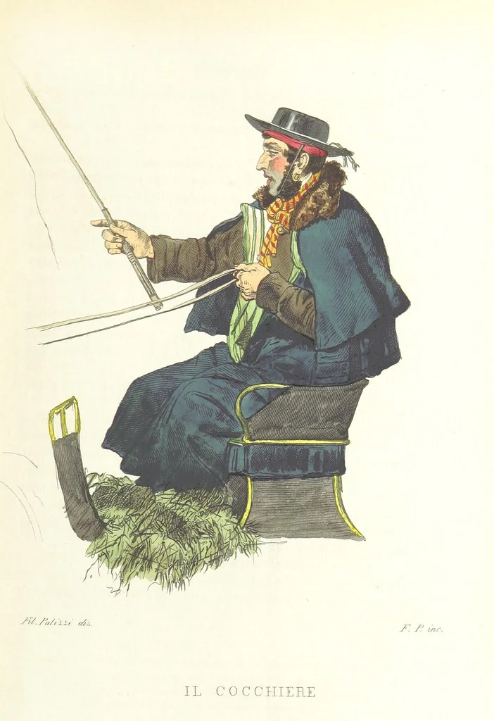 An illustration from Usi e costumi di Napoli e contorni descritti e dipinti. Opera diretta da F. de Bourcard, 1853, leaf 313