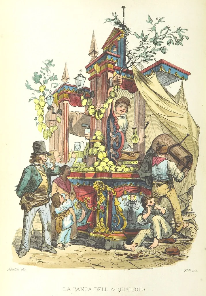 An illustration from Usi e costumi di Napoli e contorni descritti e dipinti. Opera diretta da F. de Bourcard, 1853, leaf 332
