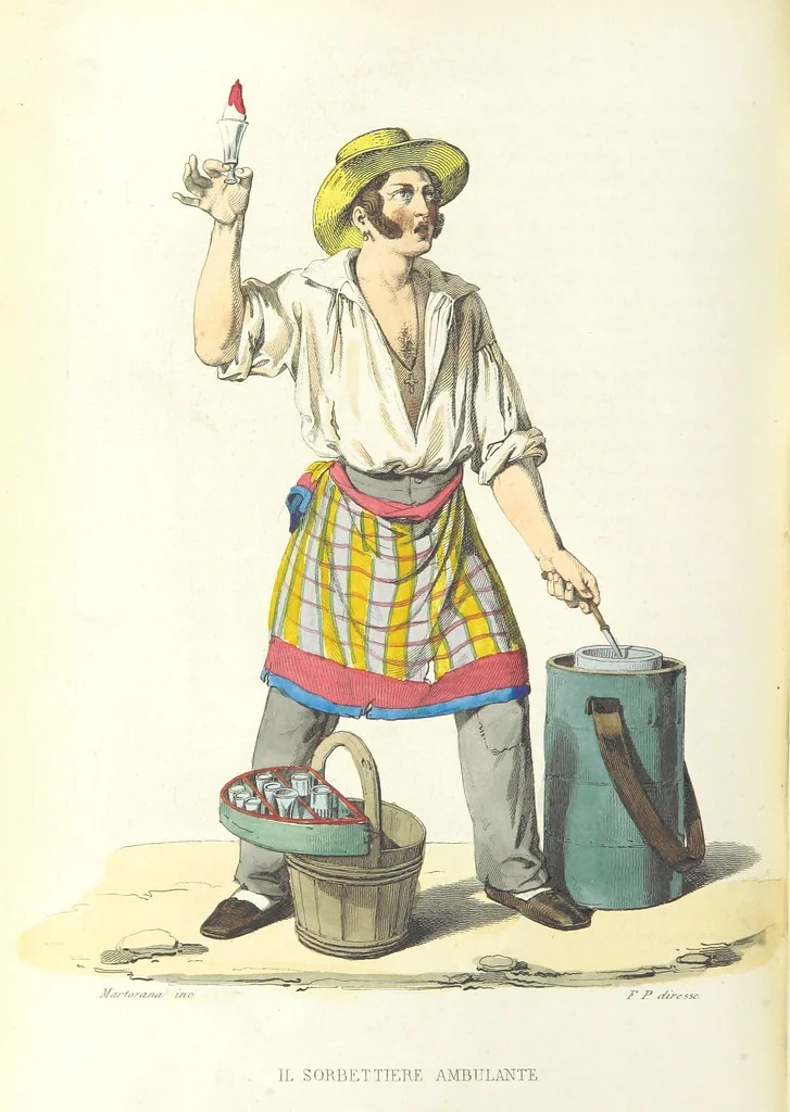 An illustration from Usi e costumi di Napoli e contorni descritti e dipinti. Opera diretta da F. de Bourcard, 1853, leaf 336