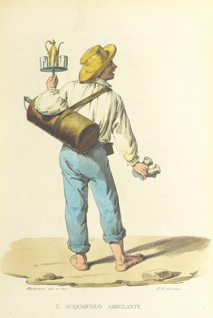 An illustration from Usi e costumi di Napoli e contorni descritti e dipinti. Opera diretta da F. de Bourcard, 1853, leaf 339