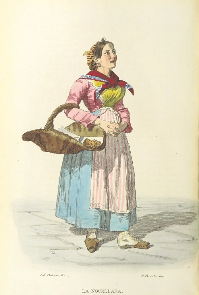 An illustration from Usi e costumi di Napoli e contorni descritti e dipinti. Opera diretta da F. de Bourcard, 1853, leaf 344