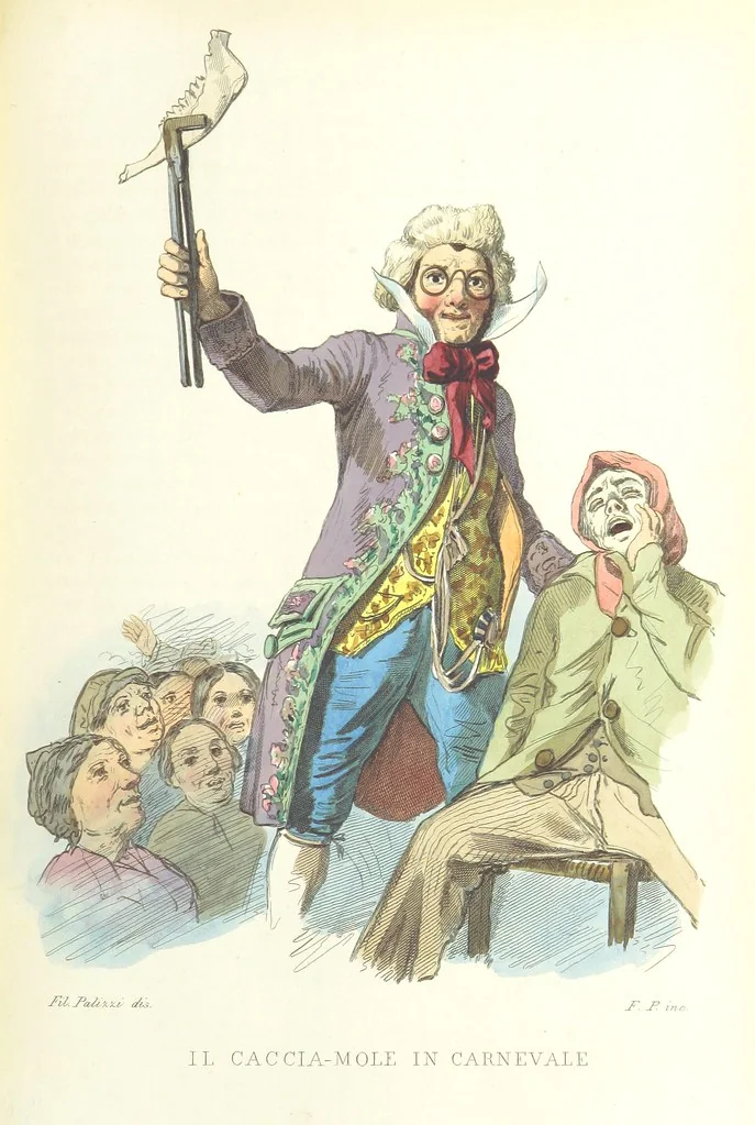 An illustration from Usi e costumi di Napoli e contorni descritti e dipinti. Opera diretta da F. de Bourcard, 1853, leaf 379