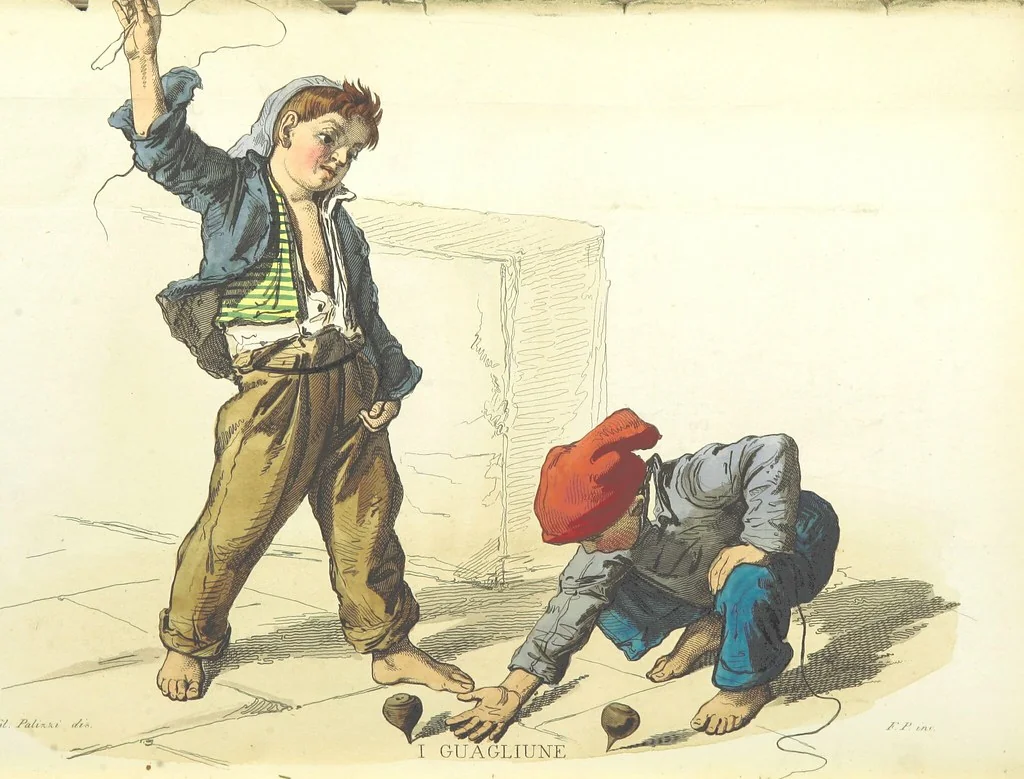 An illustration from Usi e costumi di Napoli e contorni descritti e dipinti. Opera diretta da F. de Bourcard, 1853, leaf 418