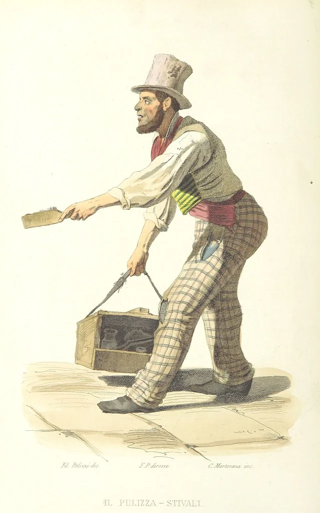 An illustration from Usi e costumi di Napoli e contorni descritti e dipinti. Opera diretta da F. de Bourcard, 1853, leaf 76