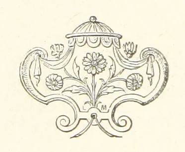 An illustration from Recherches sur Fontainebleau. Précédées d'un portrait de l'auteur et d'un manuscrit inédit de N. de Fer, 1699. [Articles reprinted from the “Abeille de Fontainebleau,” edited by Maurice Bourges, 1896, leaf 12