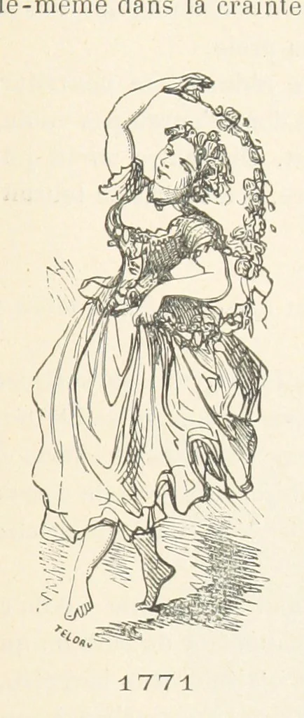 An illustration from Recherches sur Fontainebleau. Précédées d'un portrait de l'auteur et d'un manuscrit inédit de N. de Fer, 1699. [Articles reprinted from the “Abeille de Fontainebleau,” edited by Maurice Bourges, 1896, leaf 215