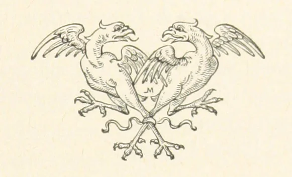 An illustration from Recherches sur Fontainebleau. Précédées d'un portrait de l'auteur et d'un manuscrit inédit de N. de Fer, 1699. [Articles reprinted from the “Abeille de Fontainebleau,” edited by Maurice Bourges, 1896, leaf 331