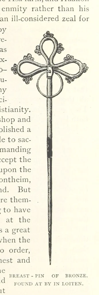 An illustration from The History of Norway. [With maps, 1886, leaf 125