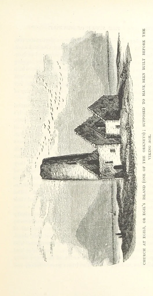 An illustration from The History of Norway. [With maps, 1886, leaf 137