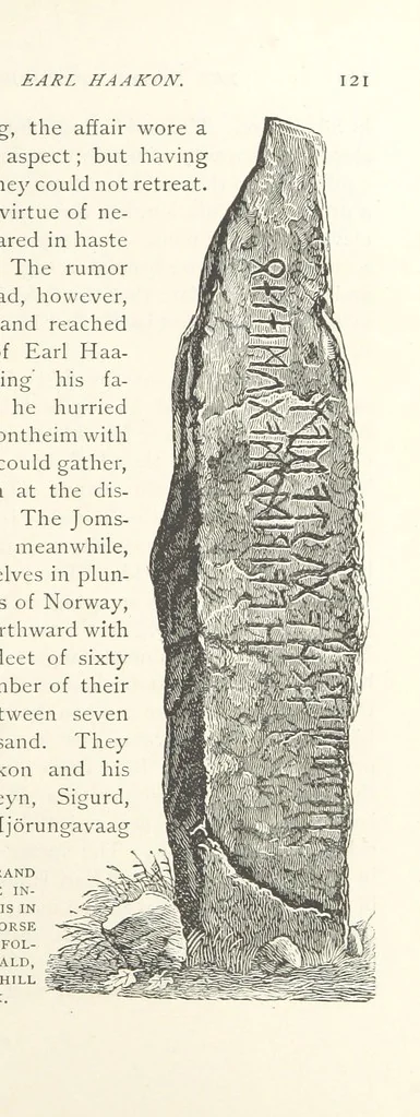 An illustration from The History of Norway. [With maps, 1886, leaf 155