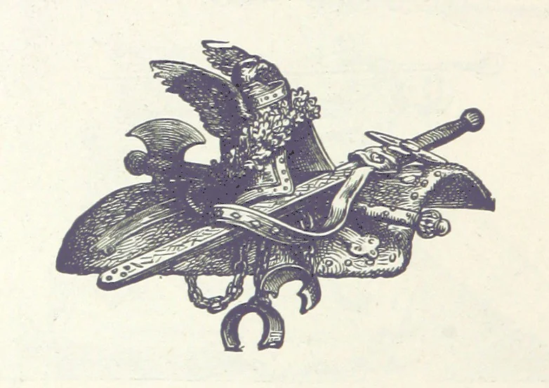 An illustration from The History of Norway. [With maps, 1886, leaf 176